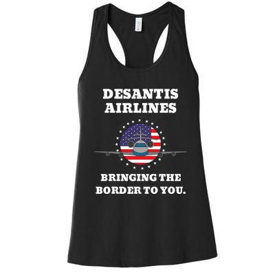 DeSantis Airlines Gift Women's Racerback Tank