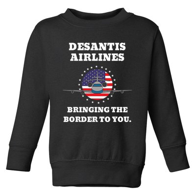 DeSantis Airlines Gift Toddler Sweatshirt