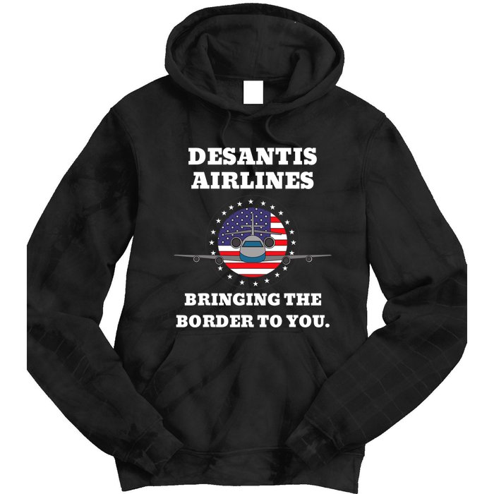 DeSantis Airlines Gift Tie Dye Hoodie