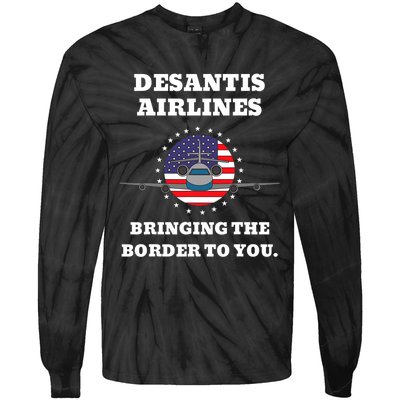 DeSantis Airlines Gift Tie-Dye Long Sleeve Shirt