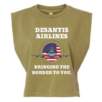 DeSantis Airlines Gift Garment-Dyed Women's Muscle Tee