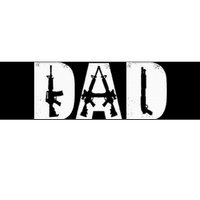 Dad And Guns Collection Vintage FatherS Day Gun Lover Dad Bumper Sticker