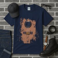 Distressed Acoustic Guitar Vintage Player Rock Roll Music Tall T-Shirt