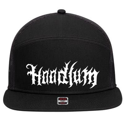 Darby Allin Hoodlum Teeth 7 Panel Mesh Trucker Snapback Hat