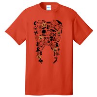 Dental Assistant Halloween Dentist Lover Pumpkin Ghost Spooky Tall T-Shirt