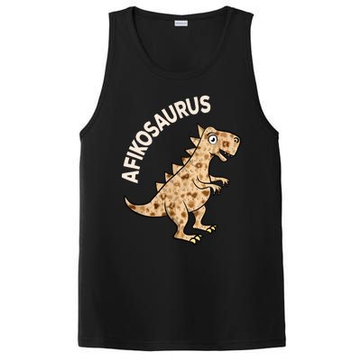 Dinosaur Afiko Hebrew Passover Jewish Funny PosiCharge Competitor Tank