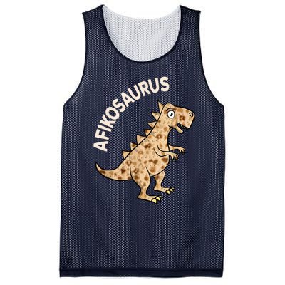 Dinosaur Afiko Hebrew Passover Jewish Funny Mesh Reversible Basketball Jersey Tank