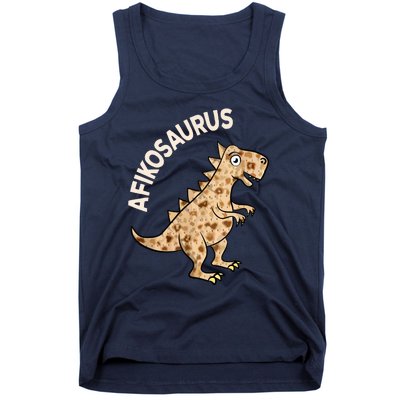 Dinosaur Afiko Hebrew Passover Jewish Funny Tank Top