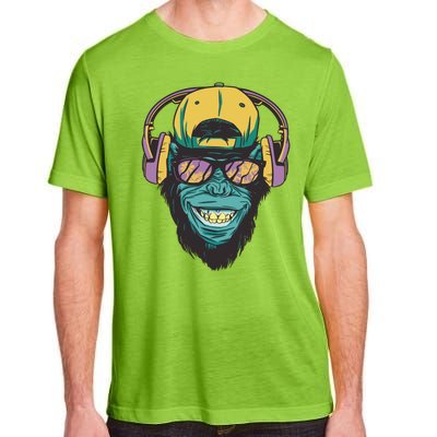 DJ Ape Headphones Adult ChromaSoft Performance T-Shirt