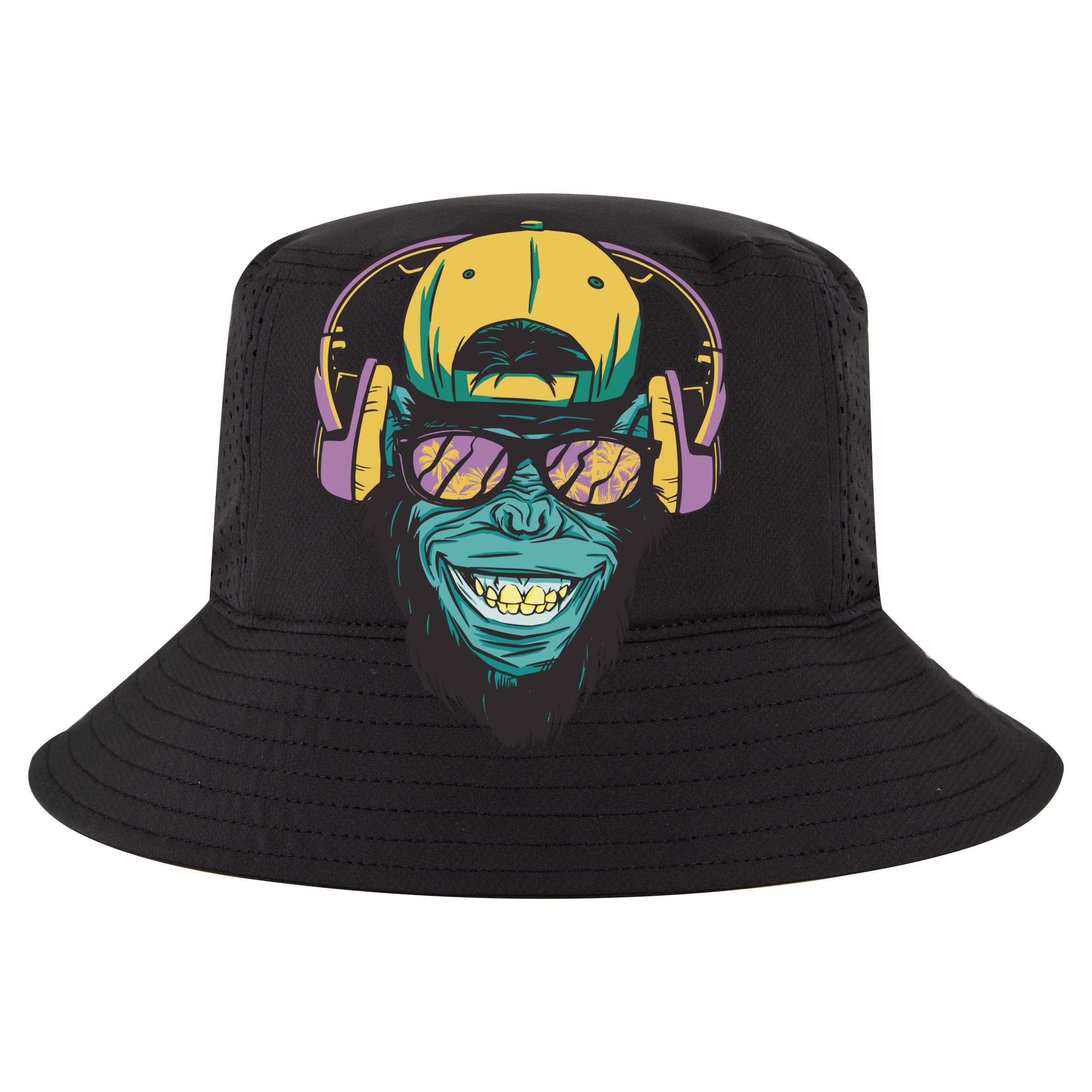 DJ Ape Headphones Cooling Performance Crew T-Shirt