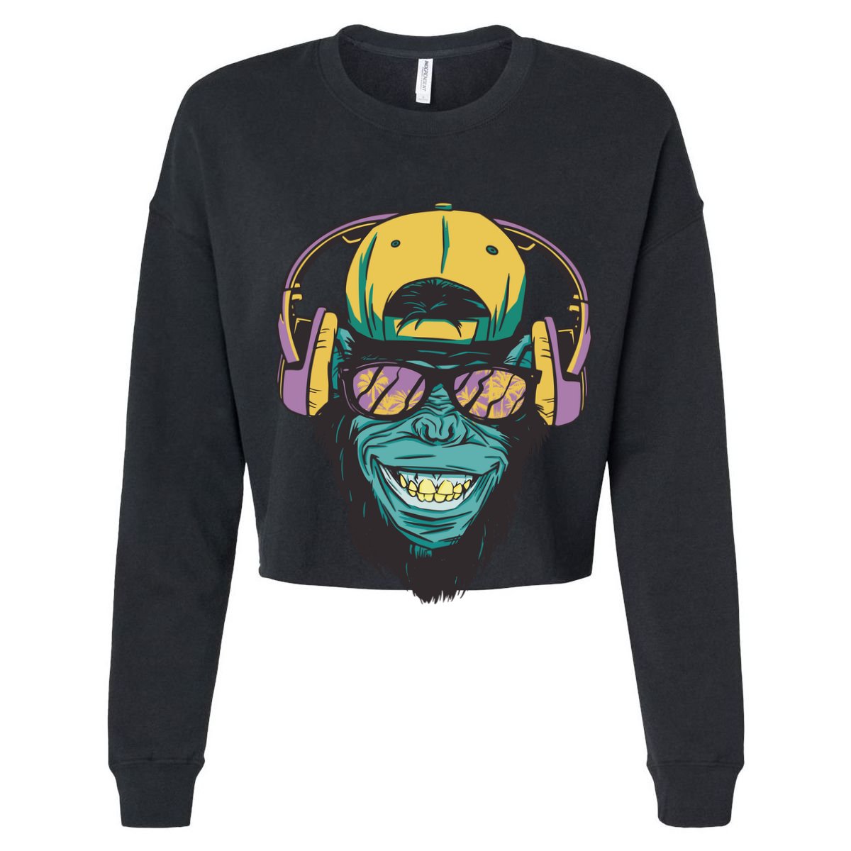 DJ Ape Headphones Cooling Performance Crew T-Shirt