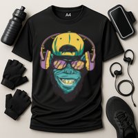 DJ Ape Headphones Cooling Performance Crew T-Shirt