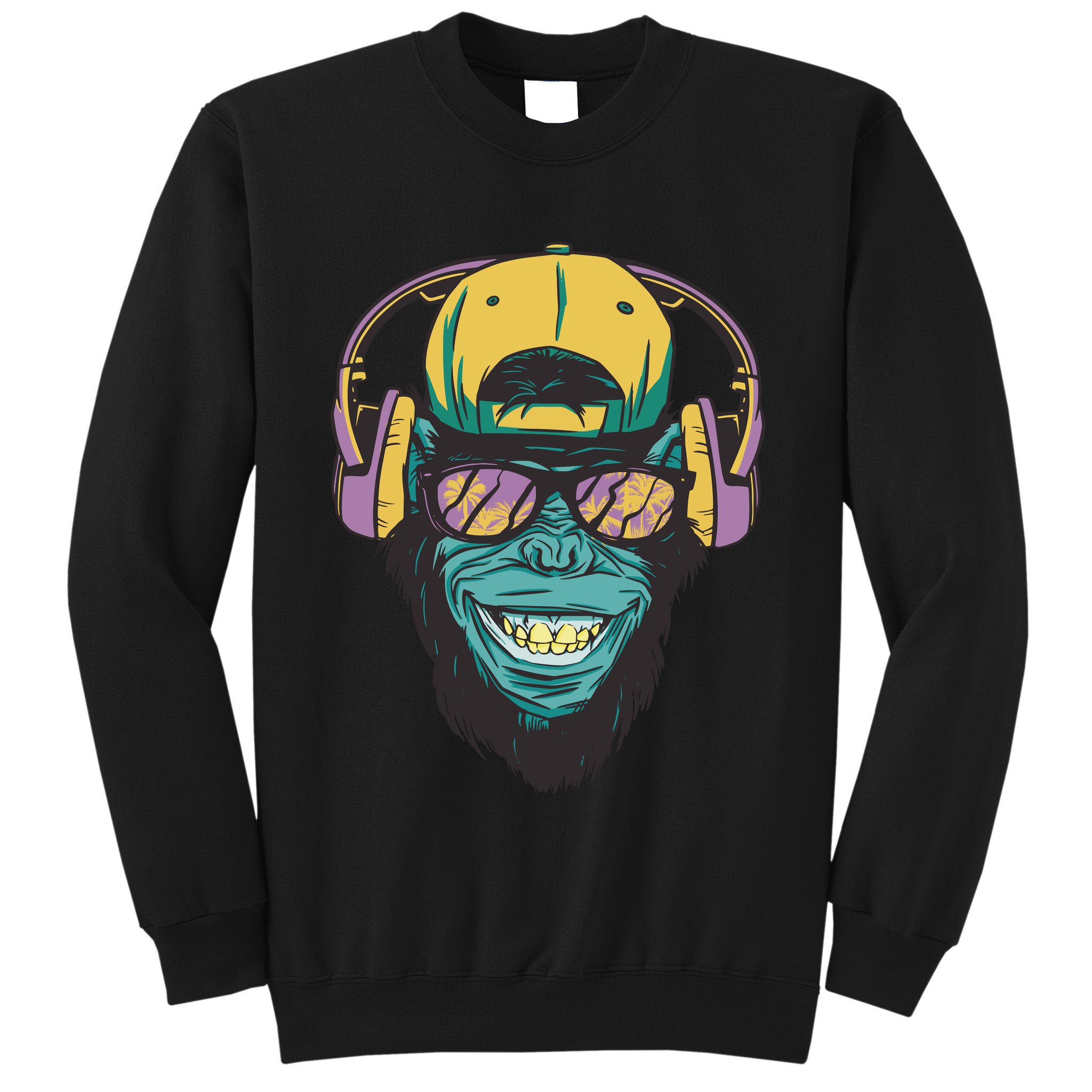 DJ Ape Headphones Tall Sweatshirt