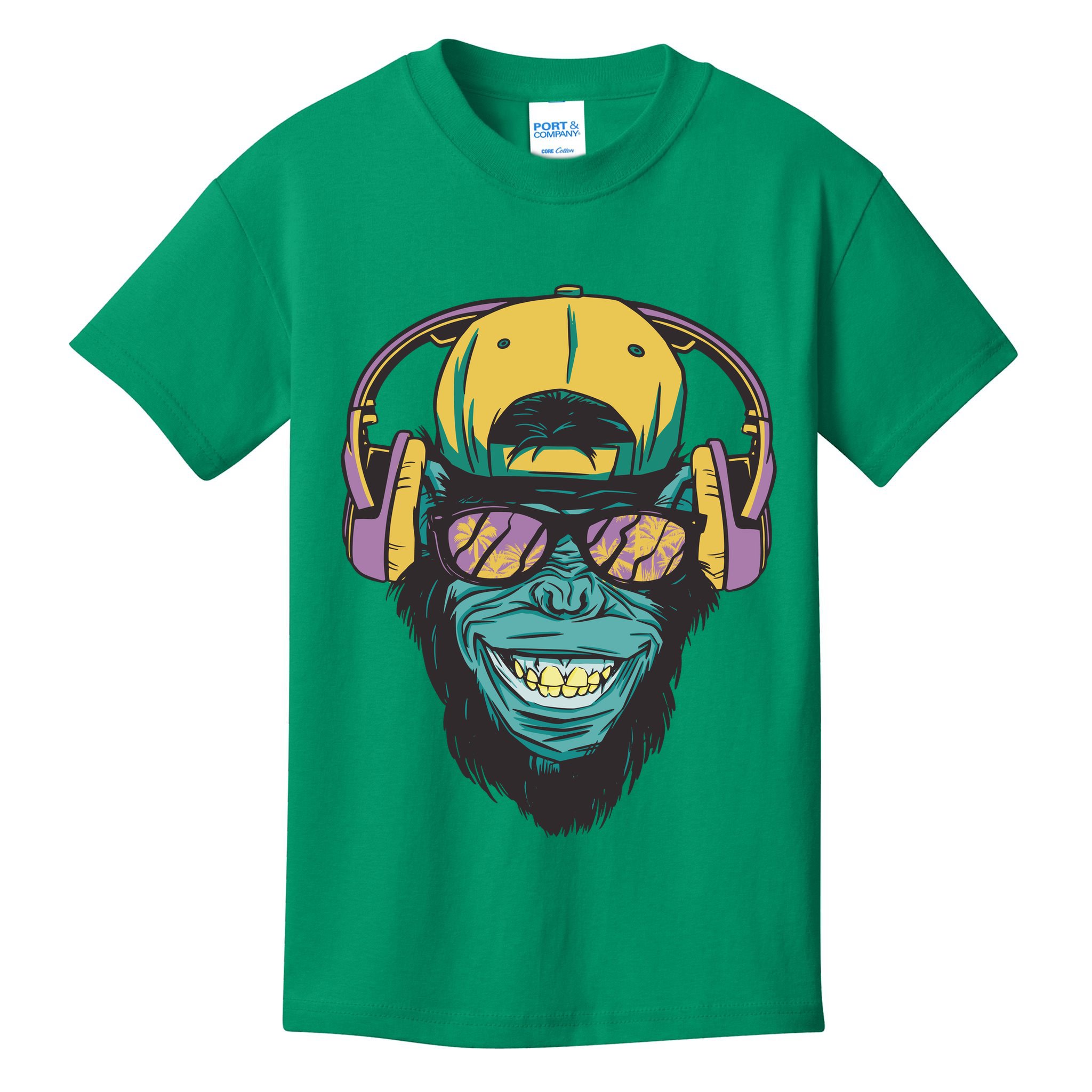 DJ Ape Headphones Kids T-Shirt