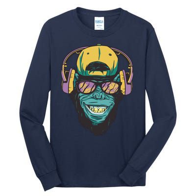 DJ Ape Headphones Tall Long Sleeve T-Shirt