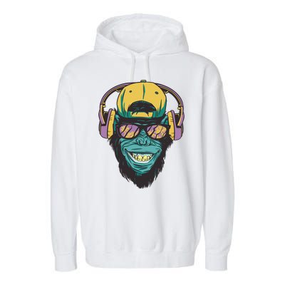 DJ Ape Headphones Garment-Dyed Fleece Hoodie