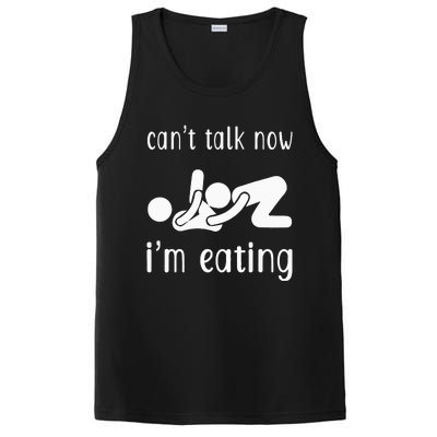 Dirty Adult Humor CanT Talk Now IM Eating Valentines Day PosiCharge Competitor Tank