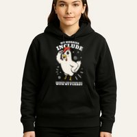 Drinking And Hanging Out With My Parrot Hobby Funny Hoodie