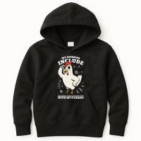 Drinking And Hanging Out With My Parrot Hobby Funny Kids Hoodie