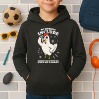 Drinking And Hanging Out With My Parrot Hobby Funny Kids Hoodie