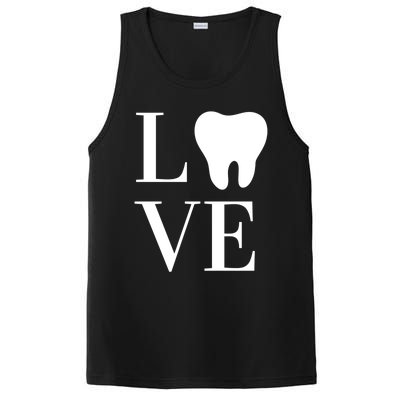 Dentist Assistant Hygienist Love Teeth Dental Gift PosiCharge Competitor Tank