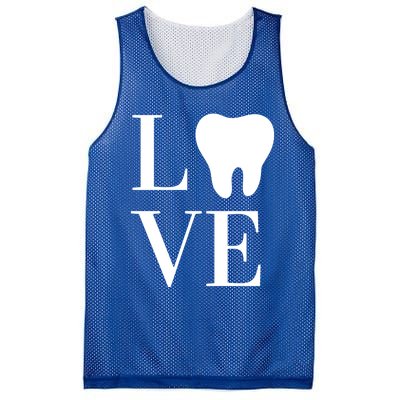 Dentist Assistant Hygienist Love Teeth Dental Gift Mesh Reversible Basketball Jersey Tank