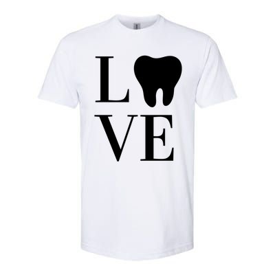 Dentist Assistant Hygienist Love Teeth Dental Gift Softstyle® CVC T-Shirt