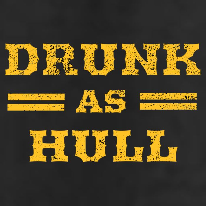 Drunk As Hull Gift 7 Panel Mesh Trucker Snapback Hat
