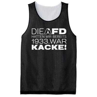 Die Afd Hatten Wir Bereits 1933 War Kacke Mesh Reversible Basketball Jersey Tank