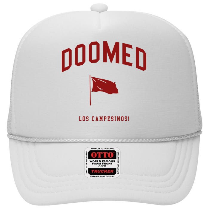 Doomed (All Hell) Los Campesinos High Crown Mesh Back Trucker Hat