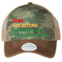 Dear Ancestors I Understand The Assignment Legacy Tie Dye Trucker Hat