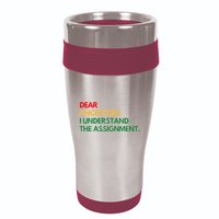 Dear Ancestors I Understand The Assignment 16oz Travel Tumbler