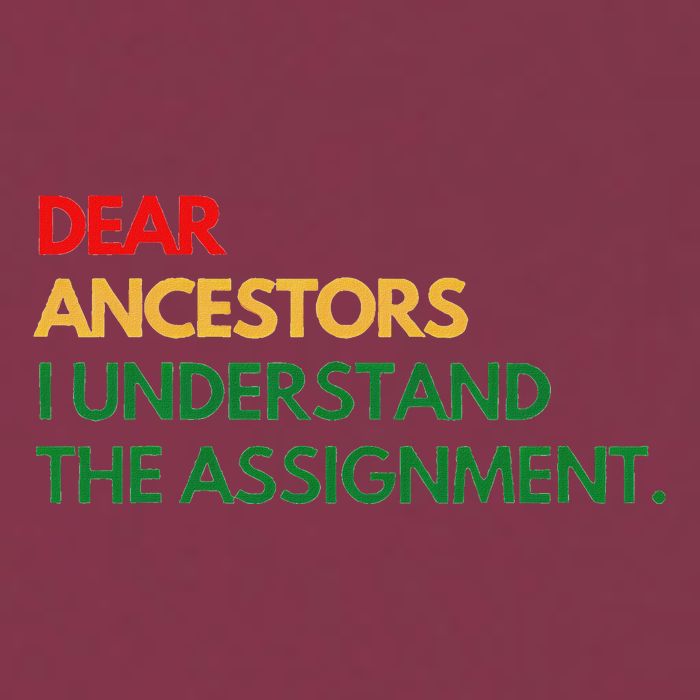 Dear Ancestors I Understand The Assignment 16oz Travel Tumbler