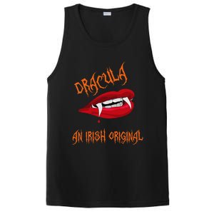 Dracula An Irish Original Spooky Halloween Vampire Fangs PosiCharge Competitor Tank