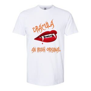 Dracula An Irish Original Spooky Halloween Vampire Fangs Softstyle CVC T-Shirt