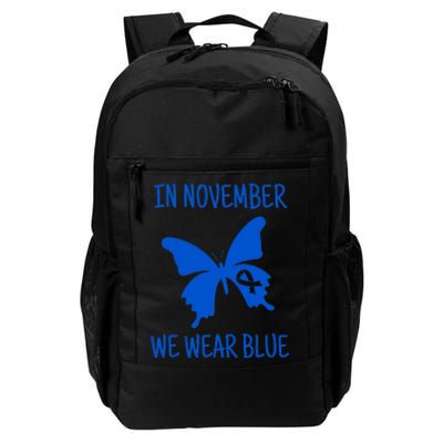 Diabetes Awareness In November We Wear Blue Daily Commute Backpack