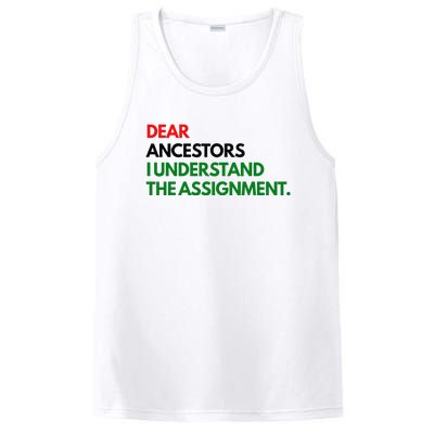 Dear Ancestors I Understand The Assignment PosiCharge Competitor Tank