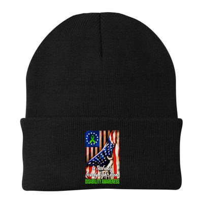 DISABILITY Awareness In This Family Nobody Fights Alone Classic Beanie