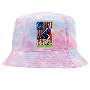 DISABILITY Awareness In This Family Nobody Fights Alone Classic Tie-Dyed Bucket Hat