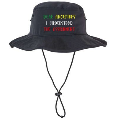 Dear Ancestors I Understood The Assignment Juneteenth Bucket Hat