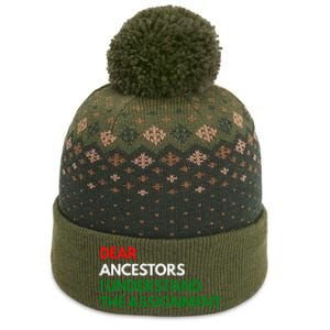 Dear Ancestors I Understand The Mission The Baniff Cuffed Pom Beanie