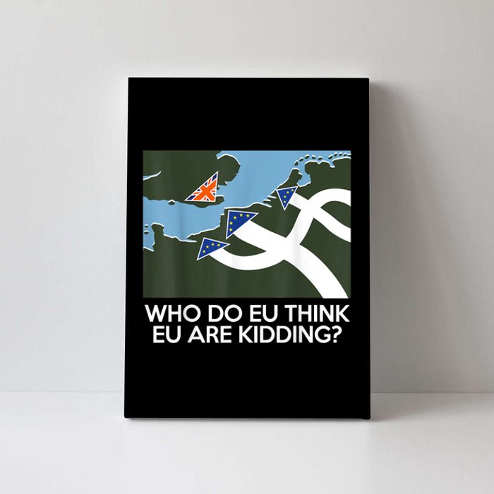 Dads Army Isnpired Brexit Canvas