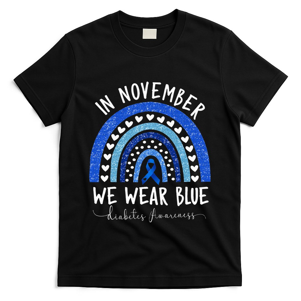Diabetes Awareness In November We Wear Blue T-Shirt