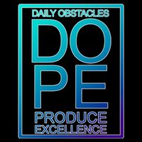 Daily Obstacles Produce Excellence DOPE Drawstring Bag