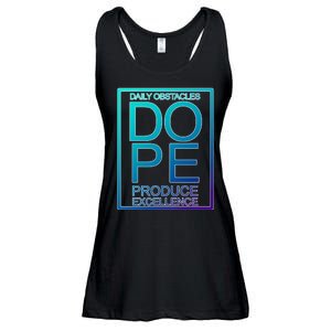 Daily Obstacles Produce Excellence DOPE Ladies Essential Flowy Tank