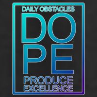 Daily Obstacles Produce Excellence DOPE Golf Towel