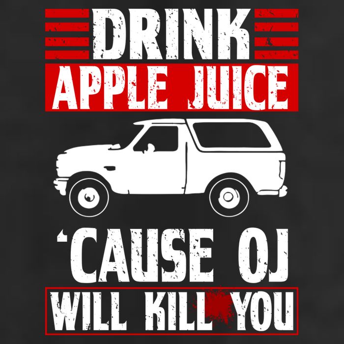 Drink Apple Juice Cause OJ Will Kill You Golf Towel