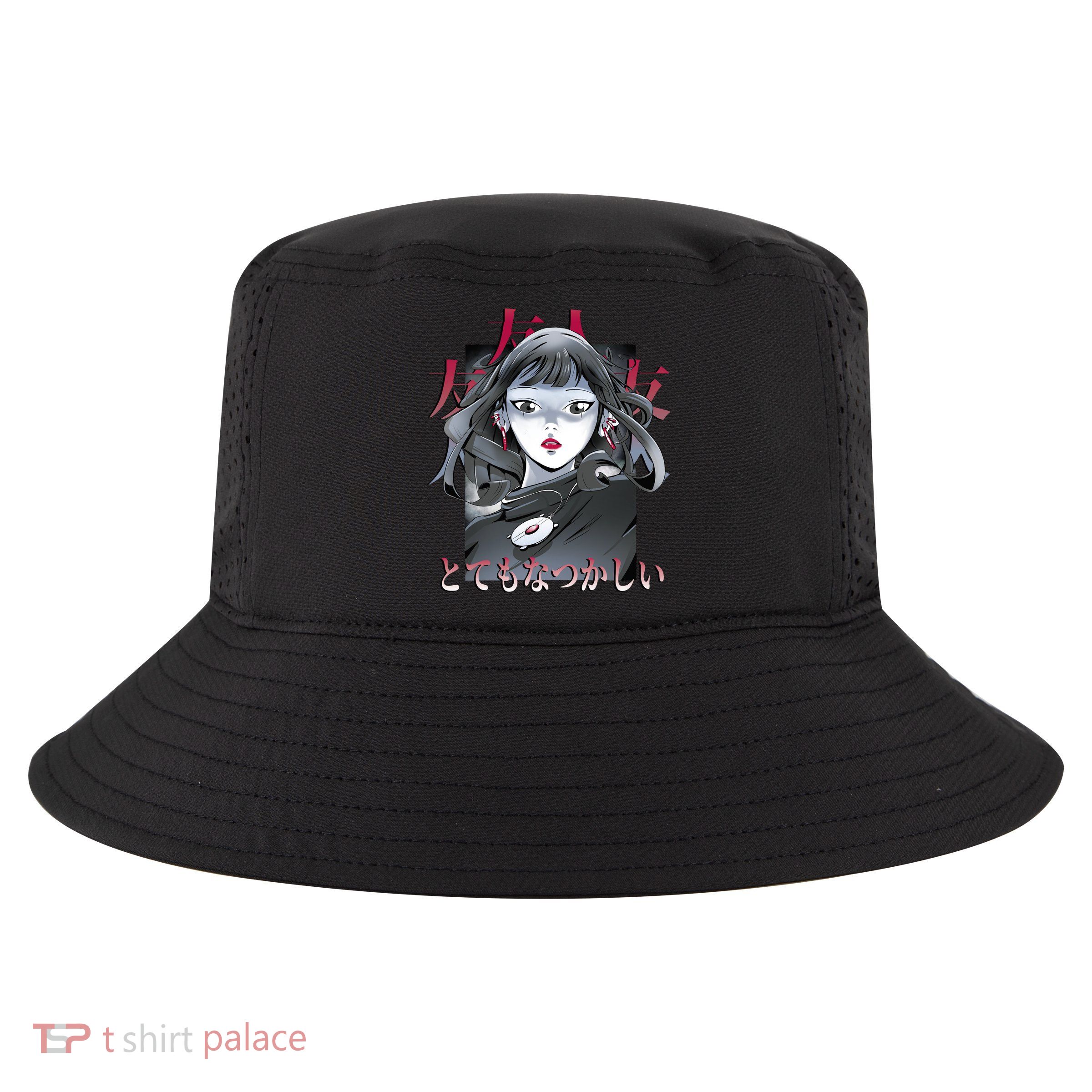 Dramatic Anime Japanese Cool Comfort Performance Bucket Hat