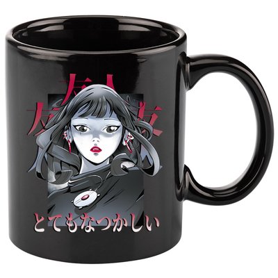 Dramatic Anime Japanese 11oz C Handle Ceramic Mug