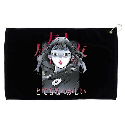 Dramatic Anime Japanese Grommeted Golf Towel